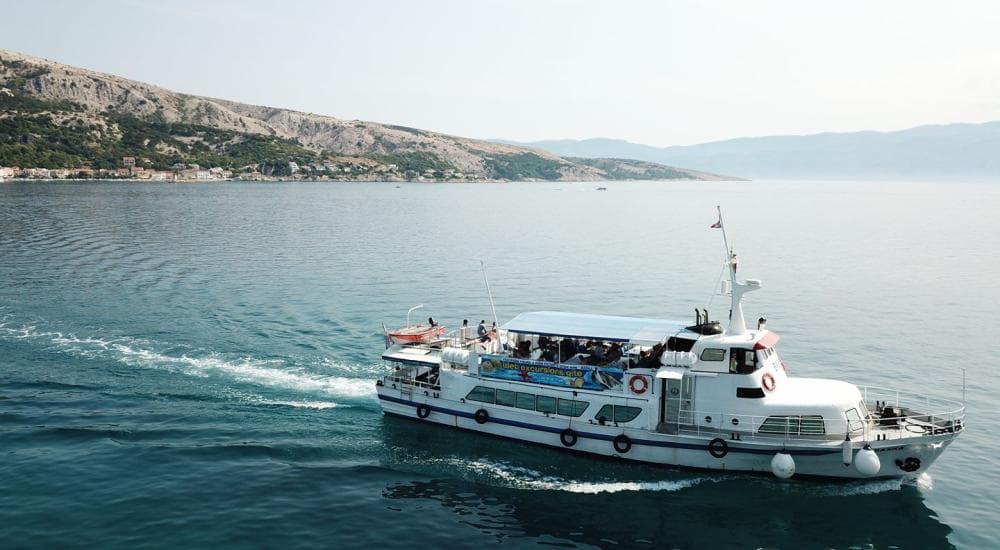 Explorer Baška drone shot